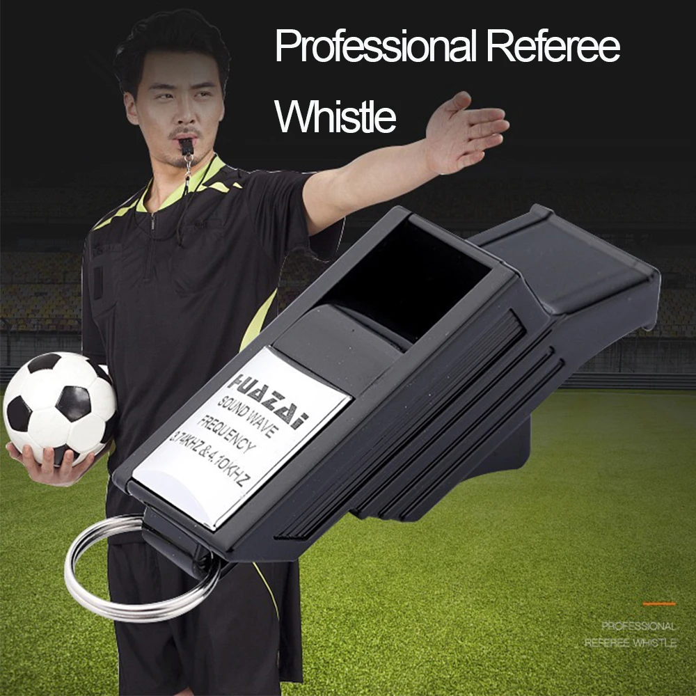 Sports Whistle Box Packed Eco Friendly ABS High Decibel Referee Whistle With Mouth Guard Rescue Whistles