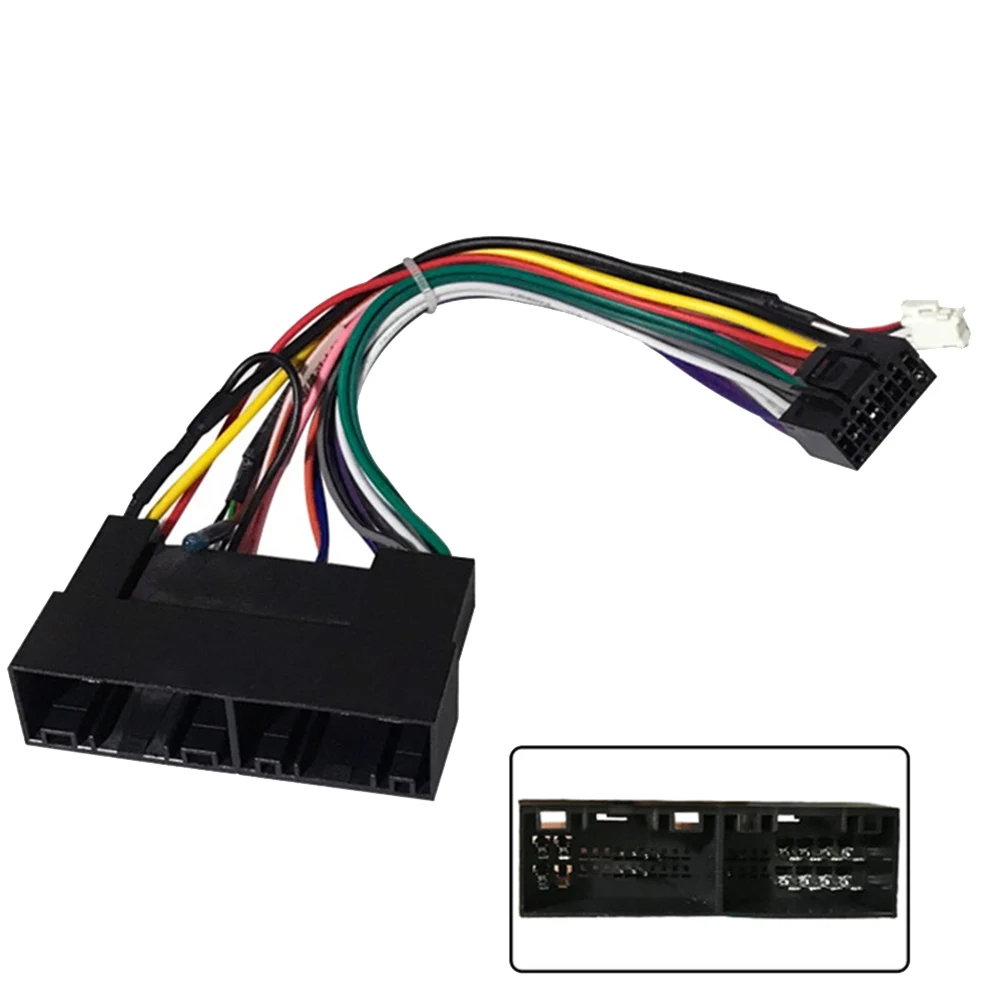 

Car Stereo Audio 16 PIN Android Power Wiring Harness Adaptor for KIA Carens K2/K3/K4/K5 Hyundai IX35 Elantra Sonata