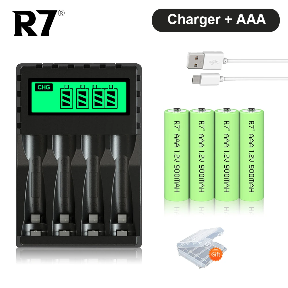 Ni Mh Rechargeable Batteries Aa Aaa 1.2 V Aaa Nimh Rechargeable