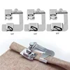 Domestic Foot Presser Sewing Machine Laminated Hem Feet Set for Brother Singer Janome Babylock Juki 3 Sizes 1