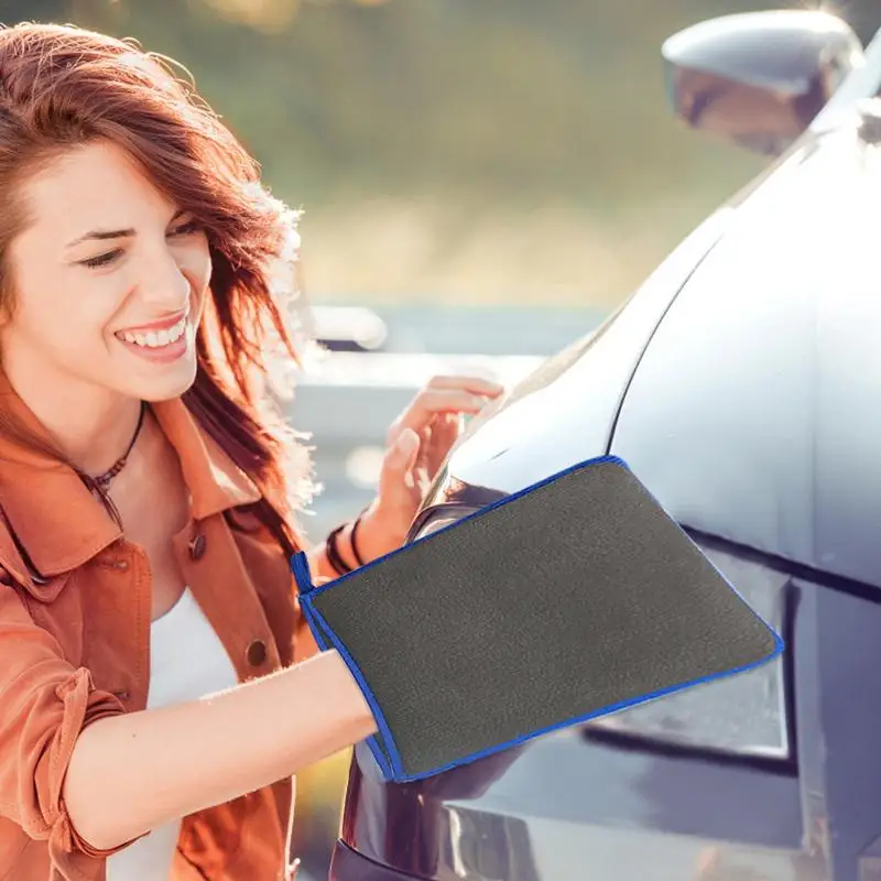 

Magic Clay Towel Universal Car Washing Polishing Detailing Clay Mitt Automotive Exterior Body Dirt Flawless Cleaning Tool
