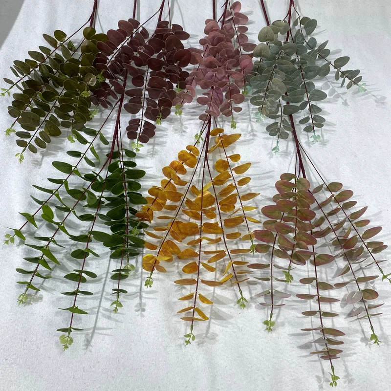 Artificial Eucalyptus Leaf Greenery for Decor and Floral Arrangements