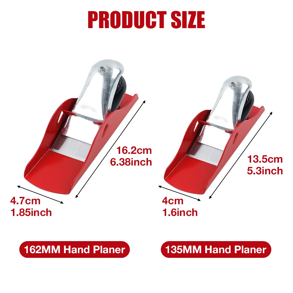 Woodworking Planer Mini Carpenter Hand Planer DIY Wood Planing Tool Adjustable Planing Depth Suitable For Wood Edge Trimming