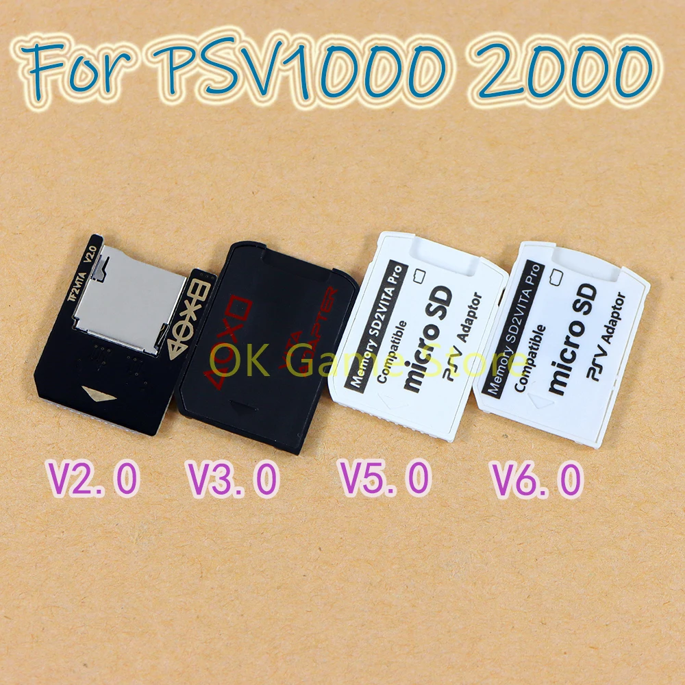 LEAGY SD2Vita V3.0 PSVita Playing Cards For Micro SD Card Adapter for PS Vita 1000 2000 3.60 System