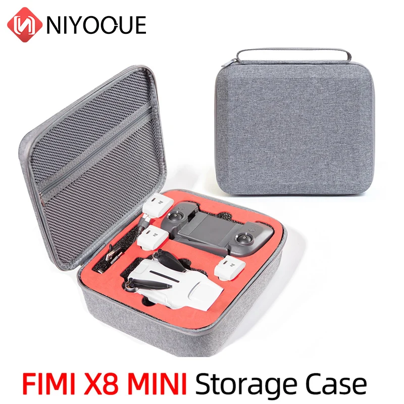 Storage Box Fimi X8 Mini Waterproof Travel Handbag Case Battery Remote Controler Charger Accessories Shockproof Carrying Bag drone accessories drone storage bag drone storage case