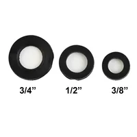Rubber Washers Mixed Tap Washers Drip Sink Shower Hose O-Ring Gasket Seal Replacement Sealing Ring 3/8" 1/2" 3/4" 1
