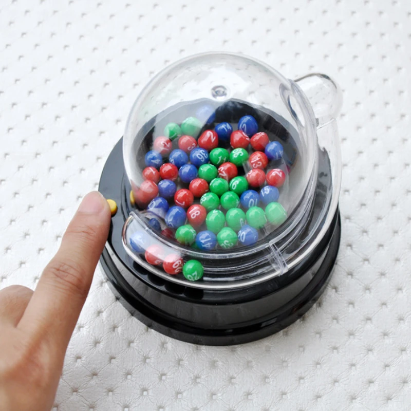 KTV Board Game Electric Lottery Machine Party Mini Lotto Games Machine Jackpot Machines for Restaurants Cafes Bar Game Supplies lottery toy machine