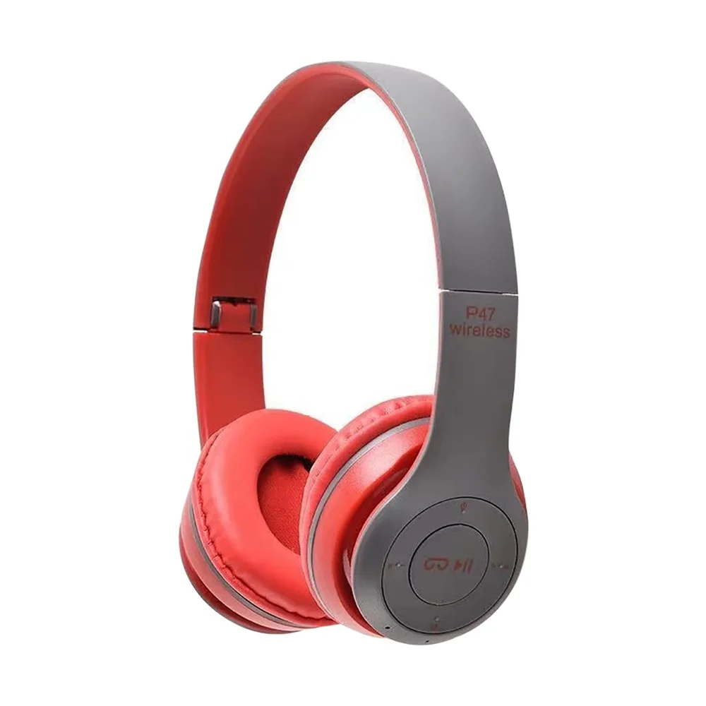 Wireless Headphones 5.0 Bluetooth Earphone Foldable Bass with Memory TF Card For iPhone Xiaomi Sumsamg Phone With Mic Headsets