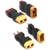 1pcs T Male Plug to XT60 Male / T Female Plug to XT60 Female Adapter For RC Helicopter Quadcopter LiPo Battery Plug Connector 4