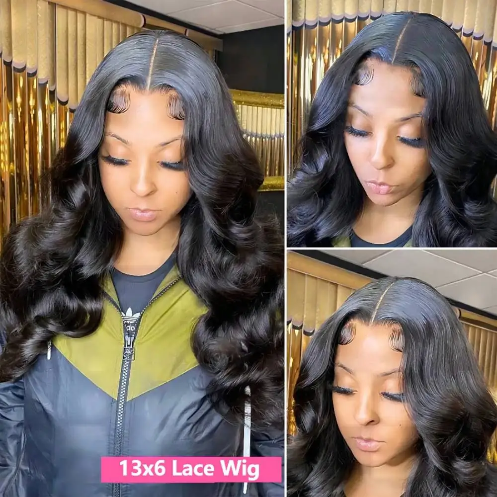 13x4 13x6 Body Wave Lace Front Wigs Transparent Lace Frontal Wig Pre Plucked 360 Frontal Wig Human Hair Wigs Women human hair wig,lace front wigs