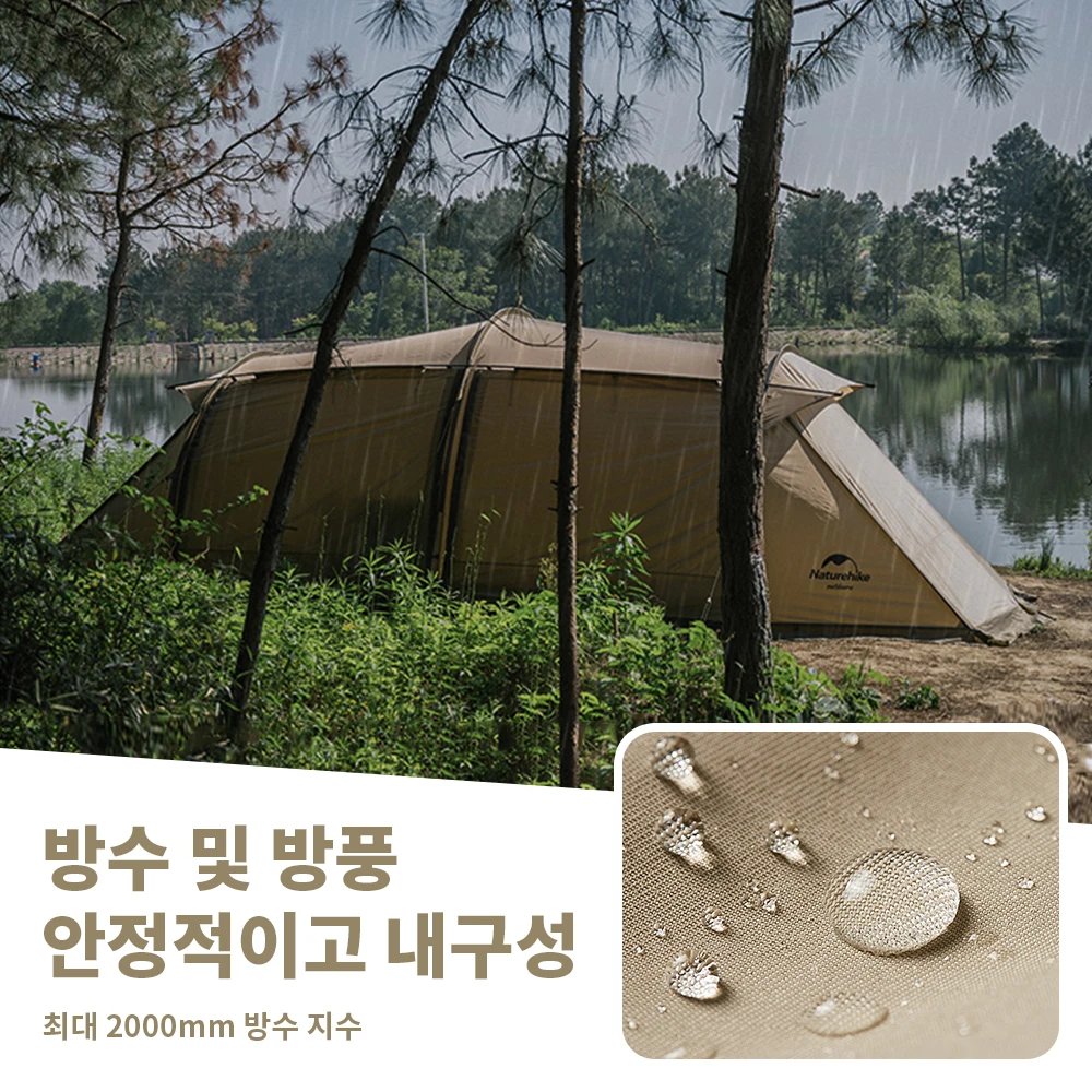 Naturehike Aries Tunnel Tent Camping Outdoor Travel 4 Season