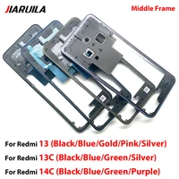 NEW Middle Frame Mid Housing Bezel Replacement parts For Xiaomi Redmi 13 13C 14C A5 Middle Frame 2