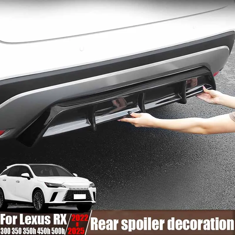 Rear bumper rear lip modification spoiler car exterior decoration ...