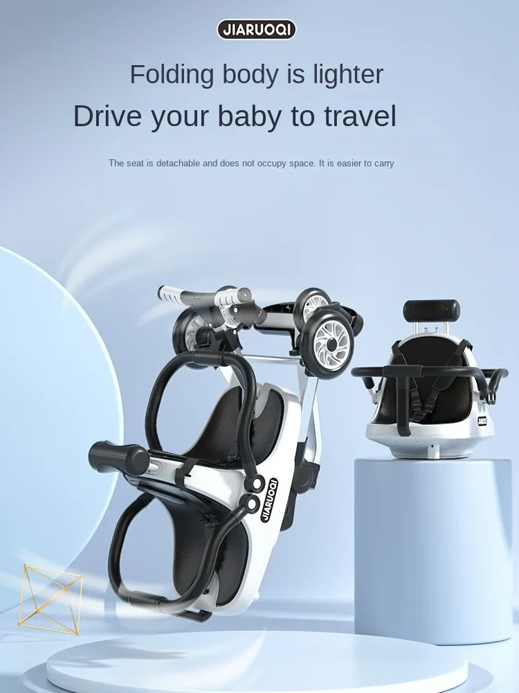 Baby Stroller Double Baby Stroller Trolley Car Portable Folding Stroller Two Kids Child Trolley Pushchair Baby Light Stroller With Parasol