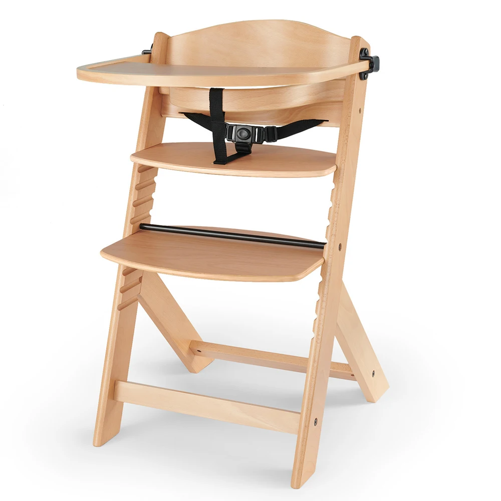Solid wood baby feeding dining chair with tray Multi functional Growth