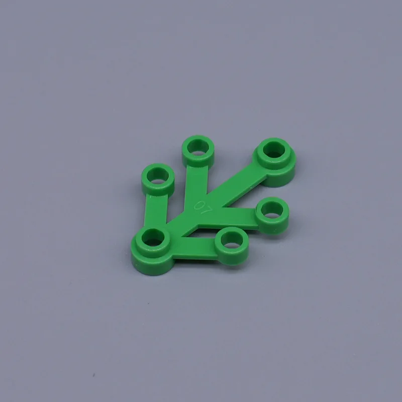 93pcs NO.2423 Leaves 4x3 ABS Material DIY Building Blocks Plastic Bricks Accessories Plant 4*3 Scene Parts Assembly Game Toy