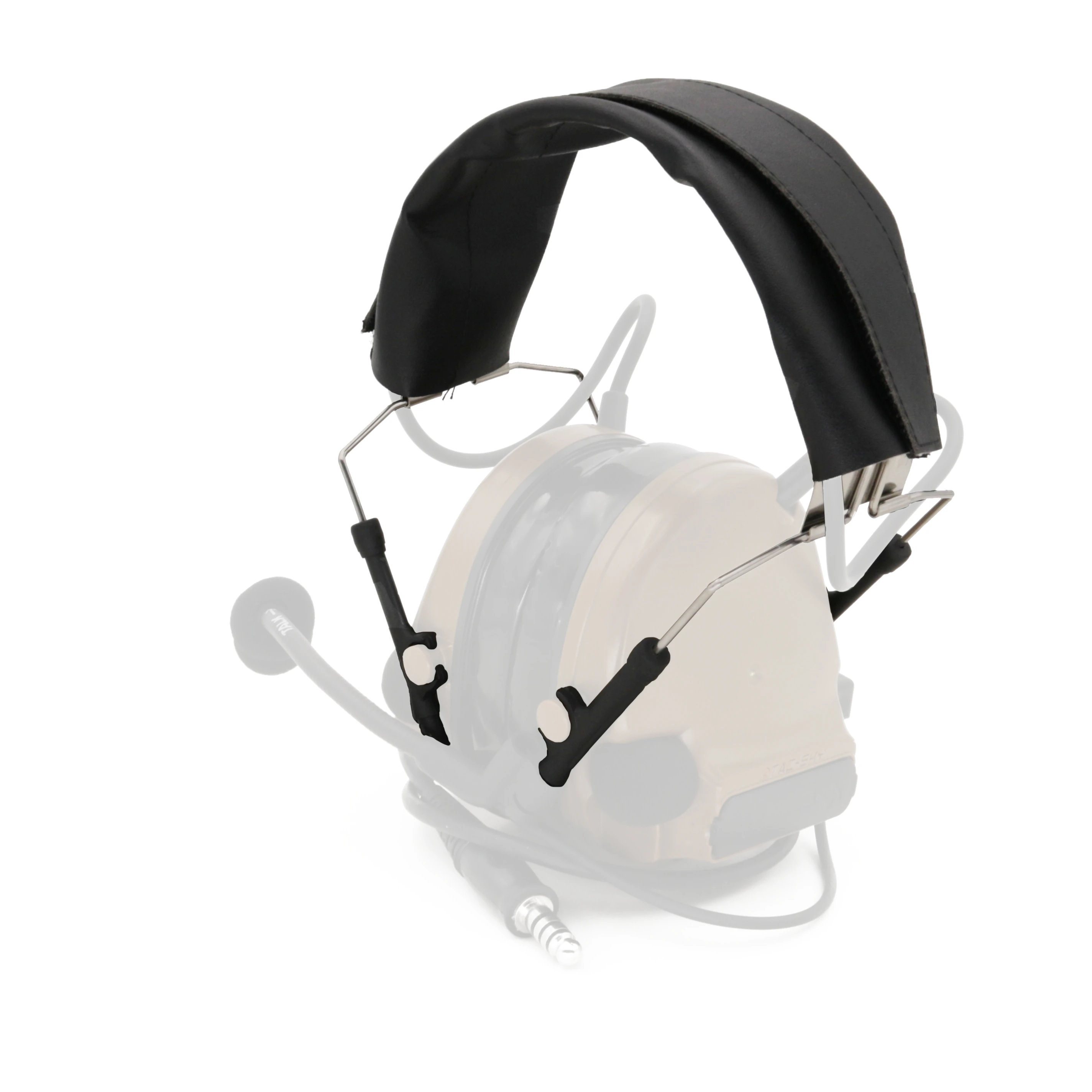 

Outdoor Hunting Headphone Cover Leather Headband, Universal Tactical Headphone Hearing Protection Accessories Headphone Cover