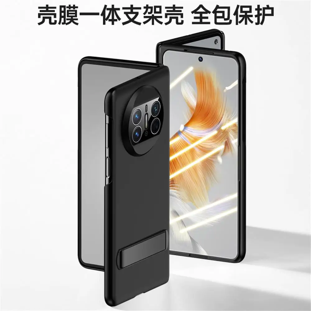 For Huawei Mate X3 Case Ultra Thin Skin Friendly Holder Matte With Tempered Film Bracket Shockproof Protection Cover Accessories