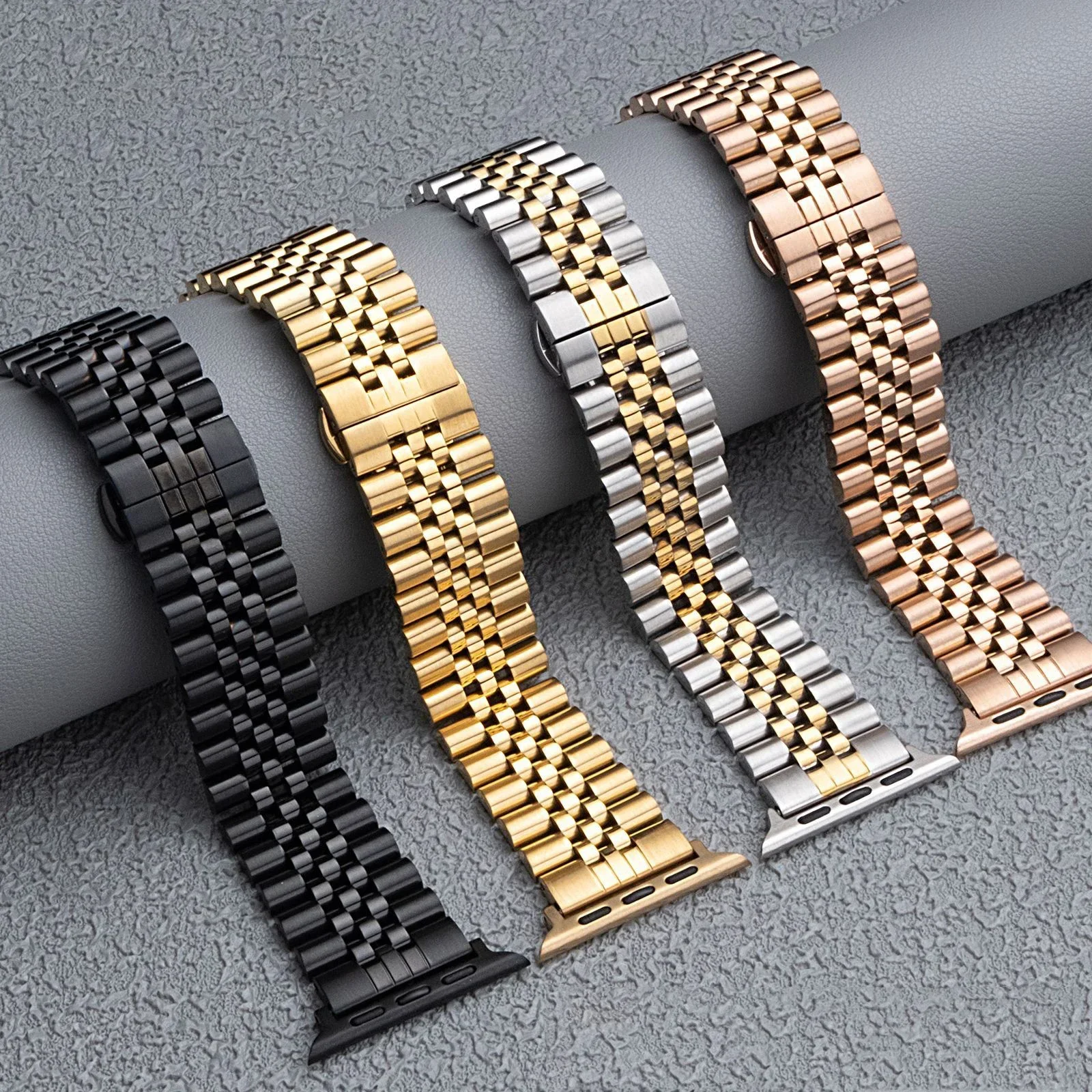 Watch Strap For Apple watch Band 38mm 40mm 41mm 42mm 44mm 45mm 49mm Stainless Steel Link Bracelet iWatch Ultra 1 2 se 5 6 7 8 9