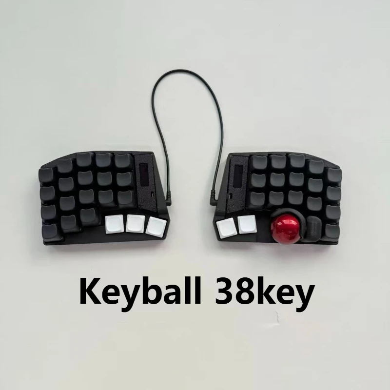 Keyball 38key RGB Split Keyboard Trackball Hot Swap Kit Zmk