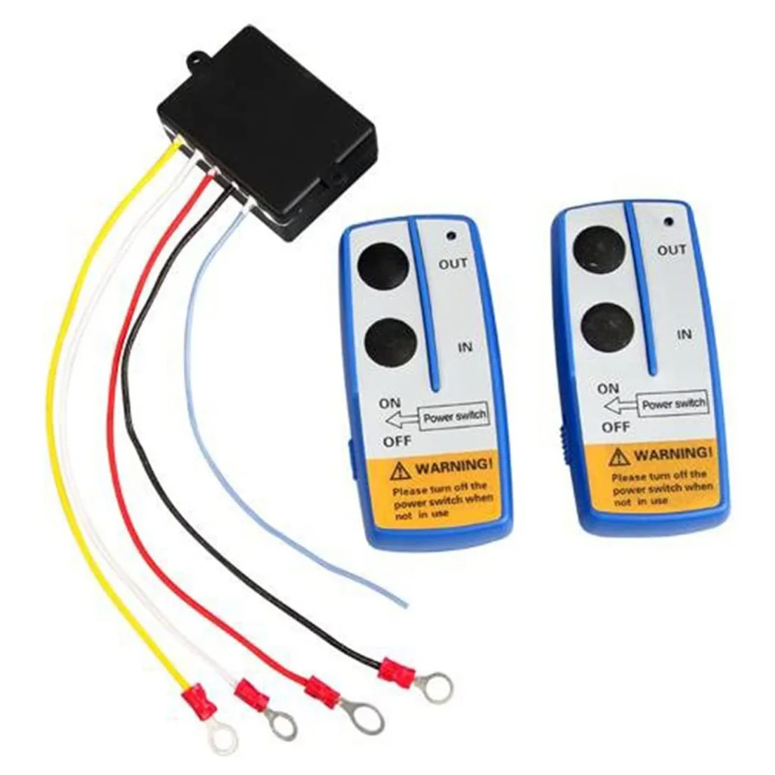 

Wireless Winch Remote Control Switch Lift Gate Hydraulic Pump Dump Bed 12V Recovery Tow Truck
