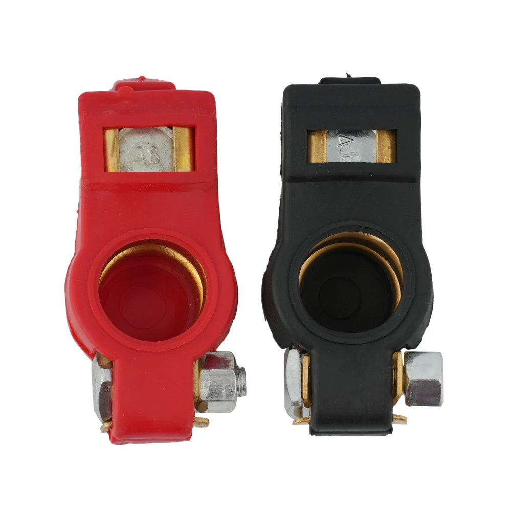 2Pcs Automotive Battery Terminal Wire Cable Clamp Quick Release Connector thumbnail 6