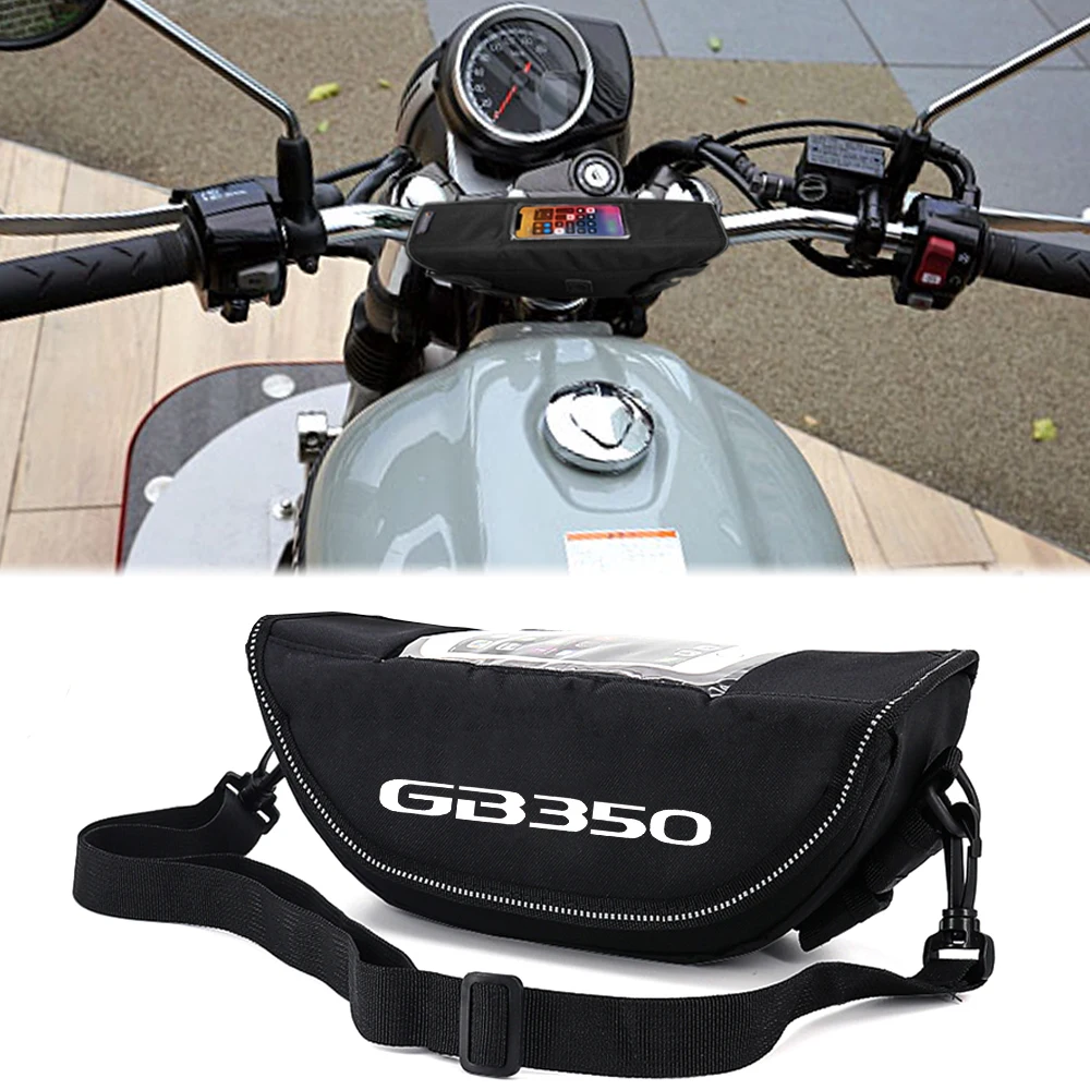 For HONDA GB350S GB350 Motorcycle accessory  Waterproof And Dustproof Handlebar Storage Bag  navigation bag