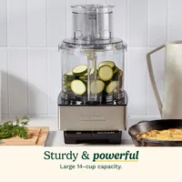 Cuisinart Food Processor 14-Cup Vegetable Chopper for Mincing, Dicing, Shredding, Puree & Kneading Dough, Stainless Steel 2