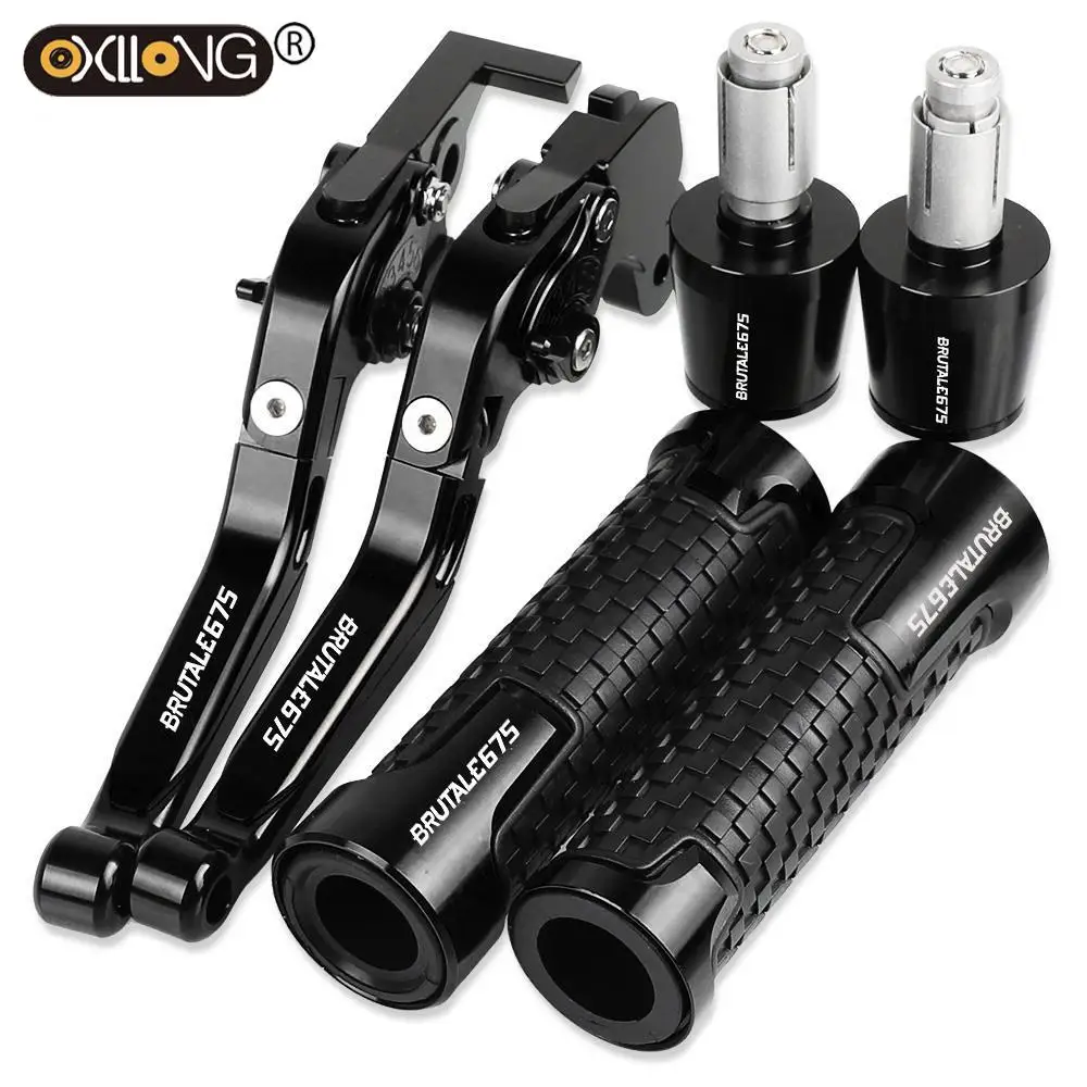 

Motorcycle Brakes Tie Rod Handbrake Brake Clutch Levers Handlebar Hand Grips ends For MV AGUSTA BRutale675 2014 2015 2016
