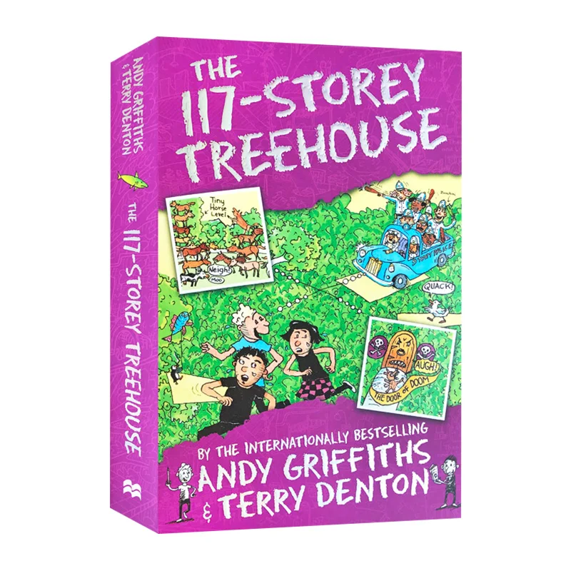 

The 117 Storey Treehouse, Children's books aged 6 7 8 9 English books, Graphic Novels 9781509885275