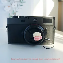 Creative Cute Camera Lens Cap Anti - Lost Rope Cover - 58mm Accessories (E)