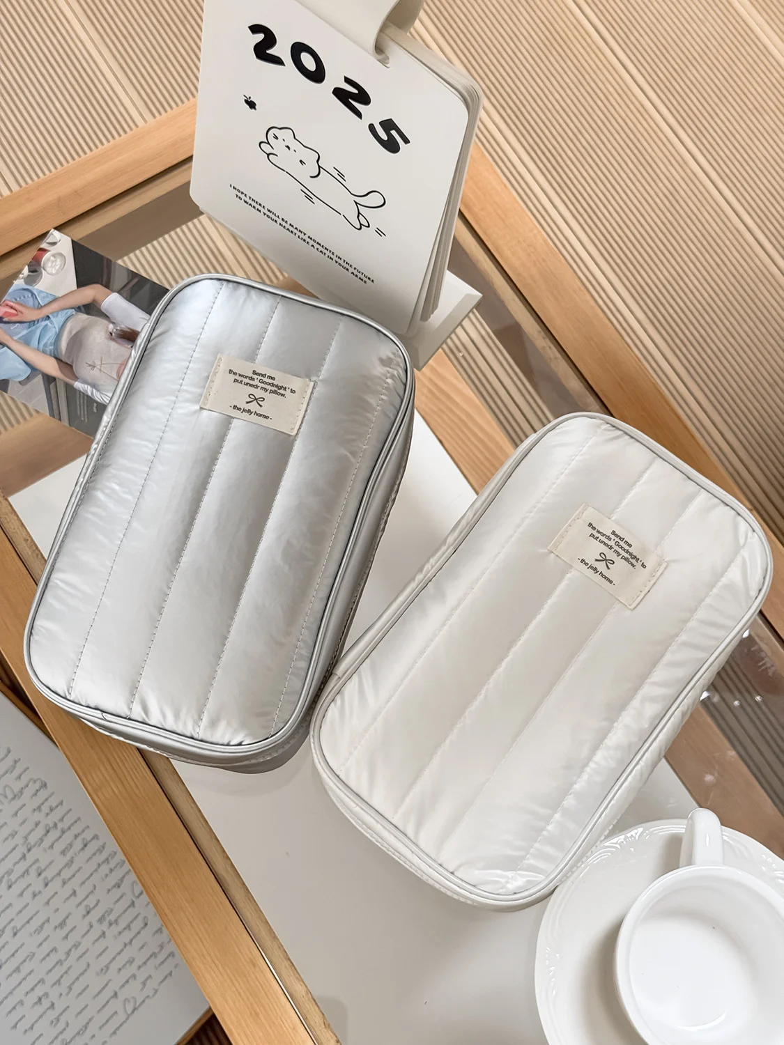 대용량 여행용 데이터 케이블 수납 가방, 학생용 만능 문구 필통, 게으른 사람들을 위한 세로형 수납 가방