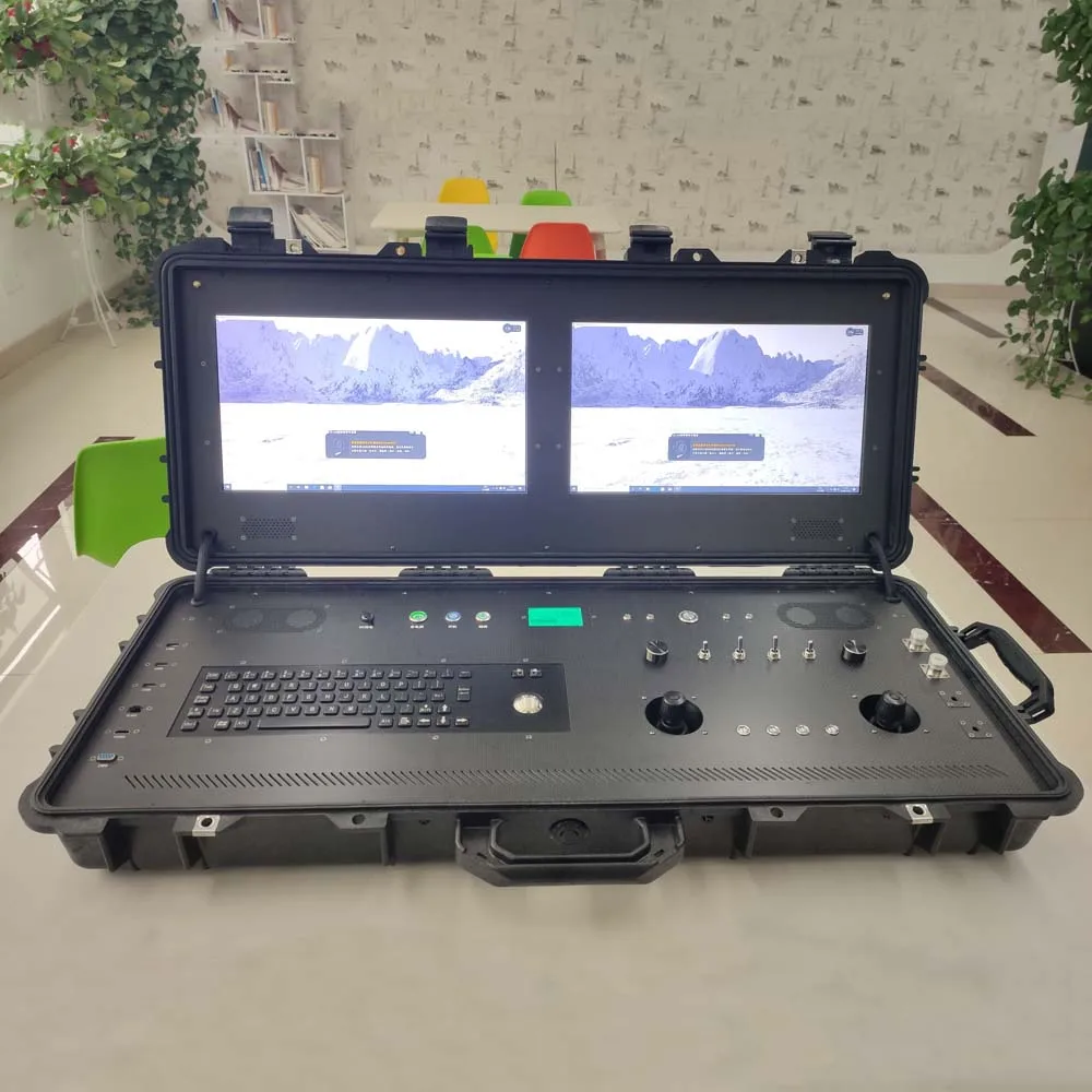 UAV Ground Control Station (GCS) Portable Rugged Drone Ground Unmanned Long Distance Remote control 10 Sf696fea6e7f94fa3abfe36328f2fd73cY UAV Ground Control Station (GCS) Portable Rugged Drone Ground Unmanned Long Distance Remote control