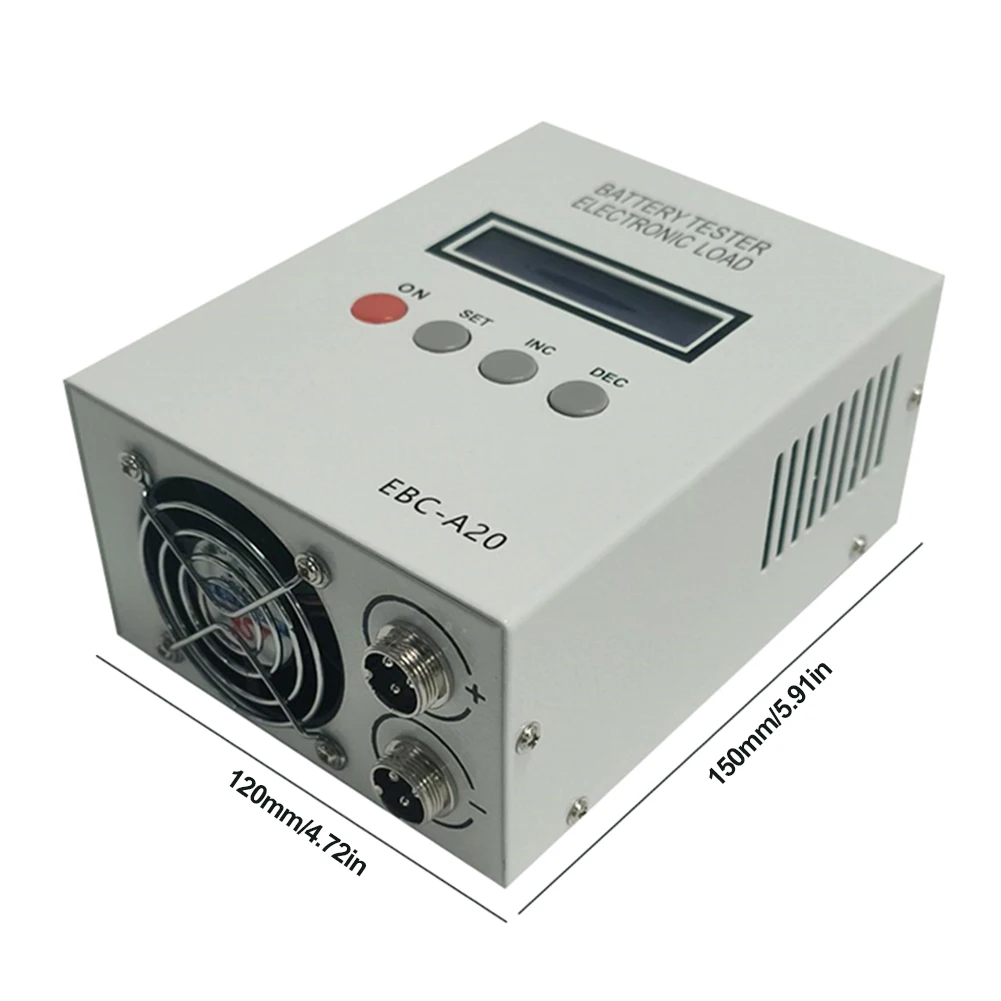 EBC-A20 배터리 테스터 30V 20A 85W 배터리 레벨 테스터 5A 충전 20A 방전 배터리 전력 테스터 PC 소프트웨어 제어 지원