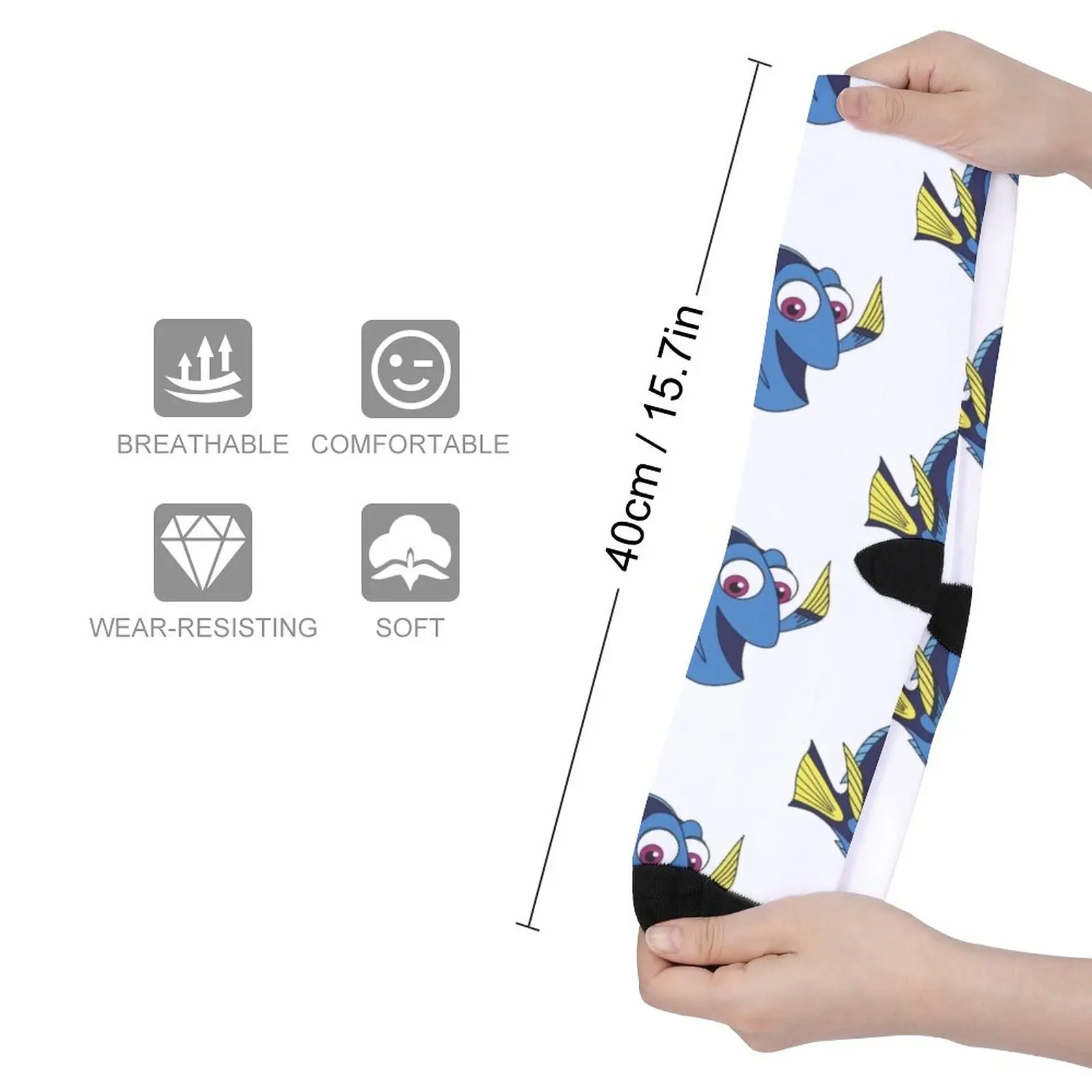 Cutie Dory Fish Socks Compression stockings luxury socks