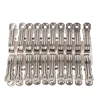 20Pcs Clothes Clips Stainless Steel Pool Towel Clips Clothes Pins Pegs Holders Clothing Quilts Clamps Sealing Clip Sewing Clip 1