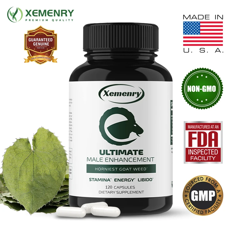 

XEMENRY male supplement, horny goat extract, imported from the United States