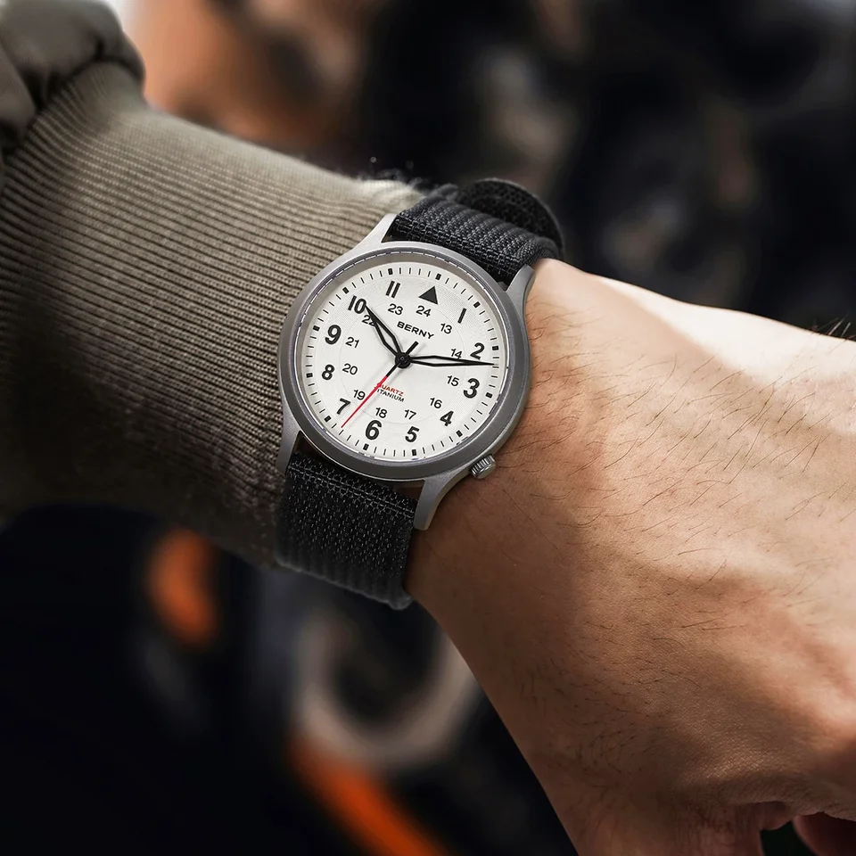 BERNY パイロットウォッチ フルチタン BERNY パイロットウォッチ フルチタン