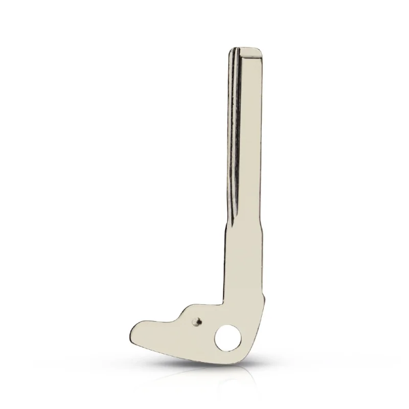 DUDELY Replacement Smart Key Blank For Mercedes Benz 2008 A E S G CLK SLK ML Class W220 Smart Chrome Uncut Key Blade Insert