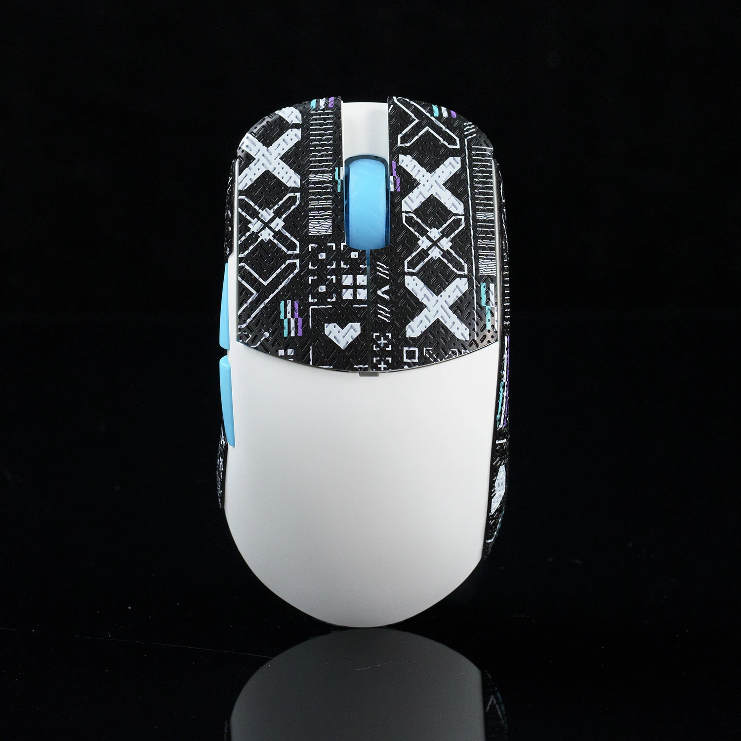 Btl Mouse Grip Tape Lagarto Pele Skate Handmade Adesivo Não Slip Chupar Suor para Lamzu Atlantis Mini sem Mouse - Imagem 6