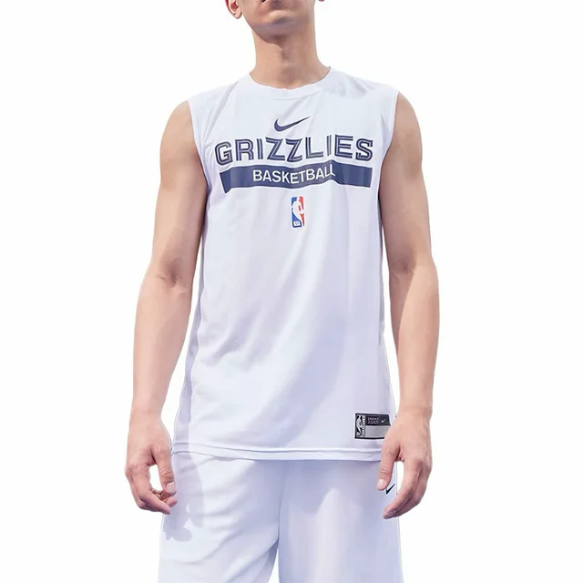 Nike Memphis Grizzlies DRI-FIT NBA T-shirt sans manches respirant à séchage rapide pour hommes FN5207-100 1