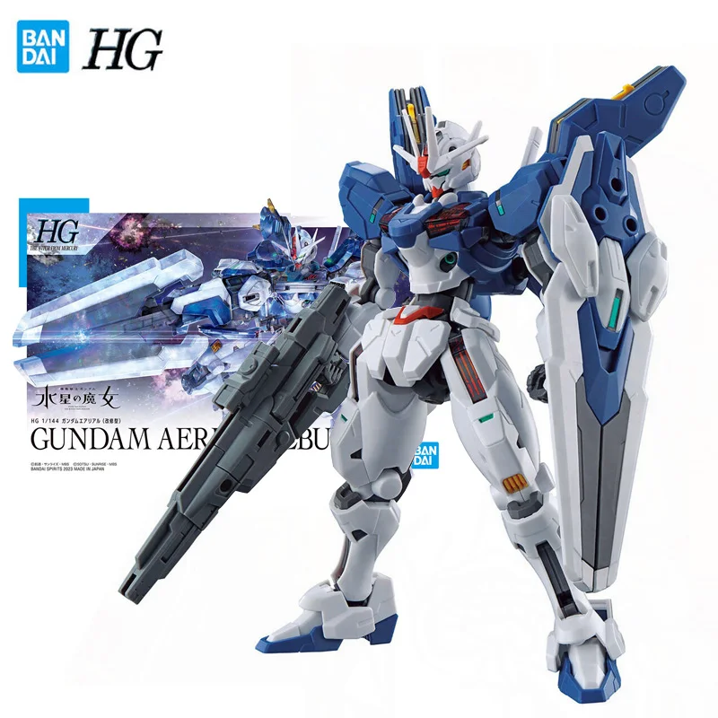 Bandai Original GUNDAM HG Series 1/144 Modified Gundam Aerial Rebuild Anime  Action Figure Assembly Model Toys Collectible Model - AliExpress