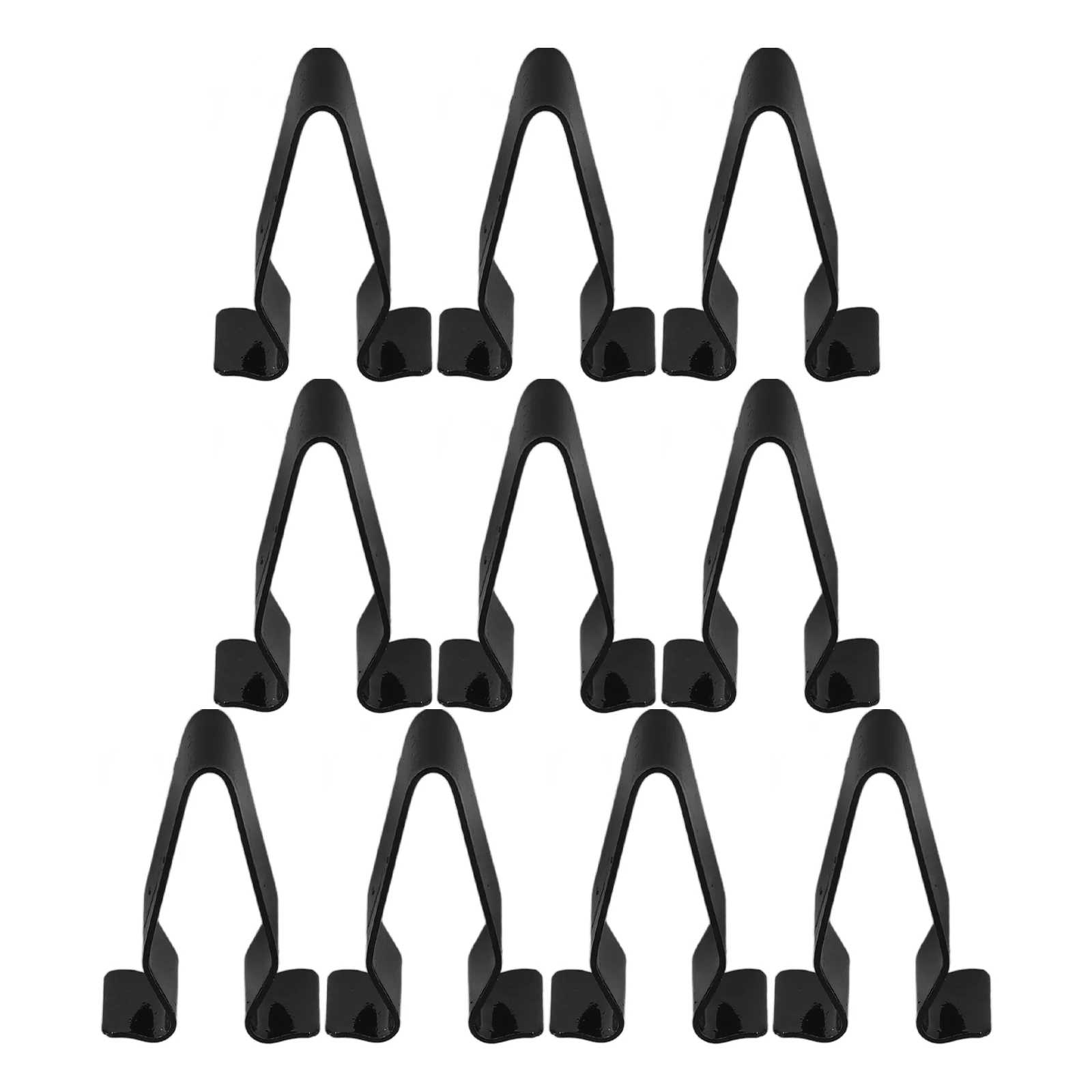 

10 Pcs Door Sill Buckle Panel Bumper Clip Retainer Clips Auto Fasteners and Iron Automotive Car