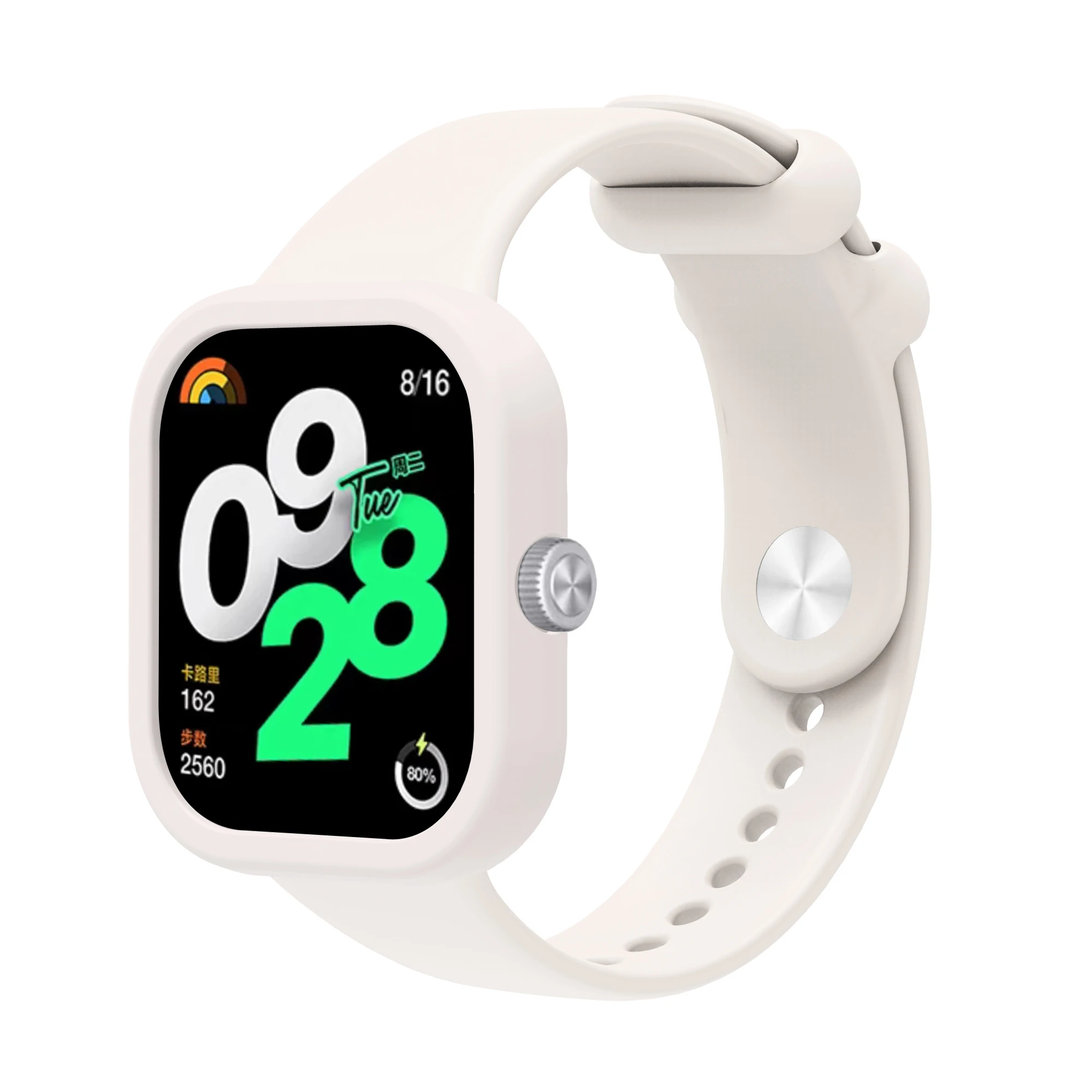 Silicone Protective Watch Cover – Anti-Scratch Decoration Shell Accessory