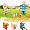 18CM Electric Simulation Puppy Plush Toys Interactive Dog Robot  Walking Barking Tail Wagging Toy for Kids Birthday Xmas Gift 5