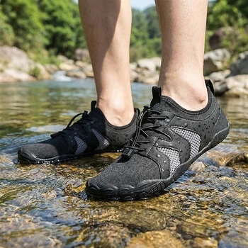 Unisex Water Shoe Quick Dry Anti-Slip Outdoor Barefoot Beach Shoes Men Gym Workout Fitness Sneakers Breathable Aqua Shoes 1
