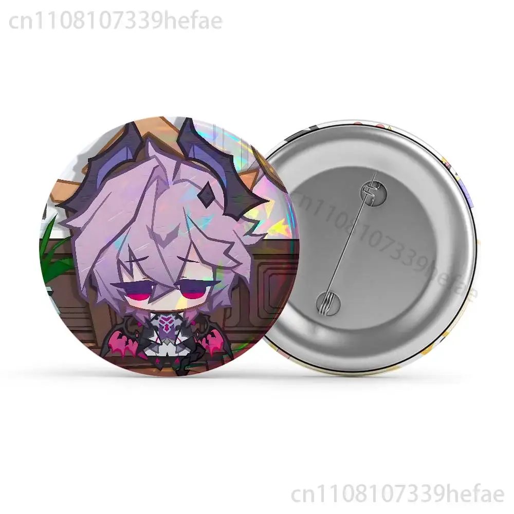 Genshin Impact Collectible Durin Badge - Round Cosplay Pin & Souvenir Gift