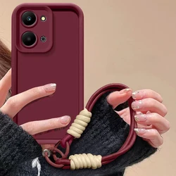 Cute Cartoon Smile Flower Clear Shockproof Case for OPPO Reno8 T 5G (Fdgs tyjt red)