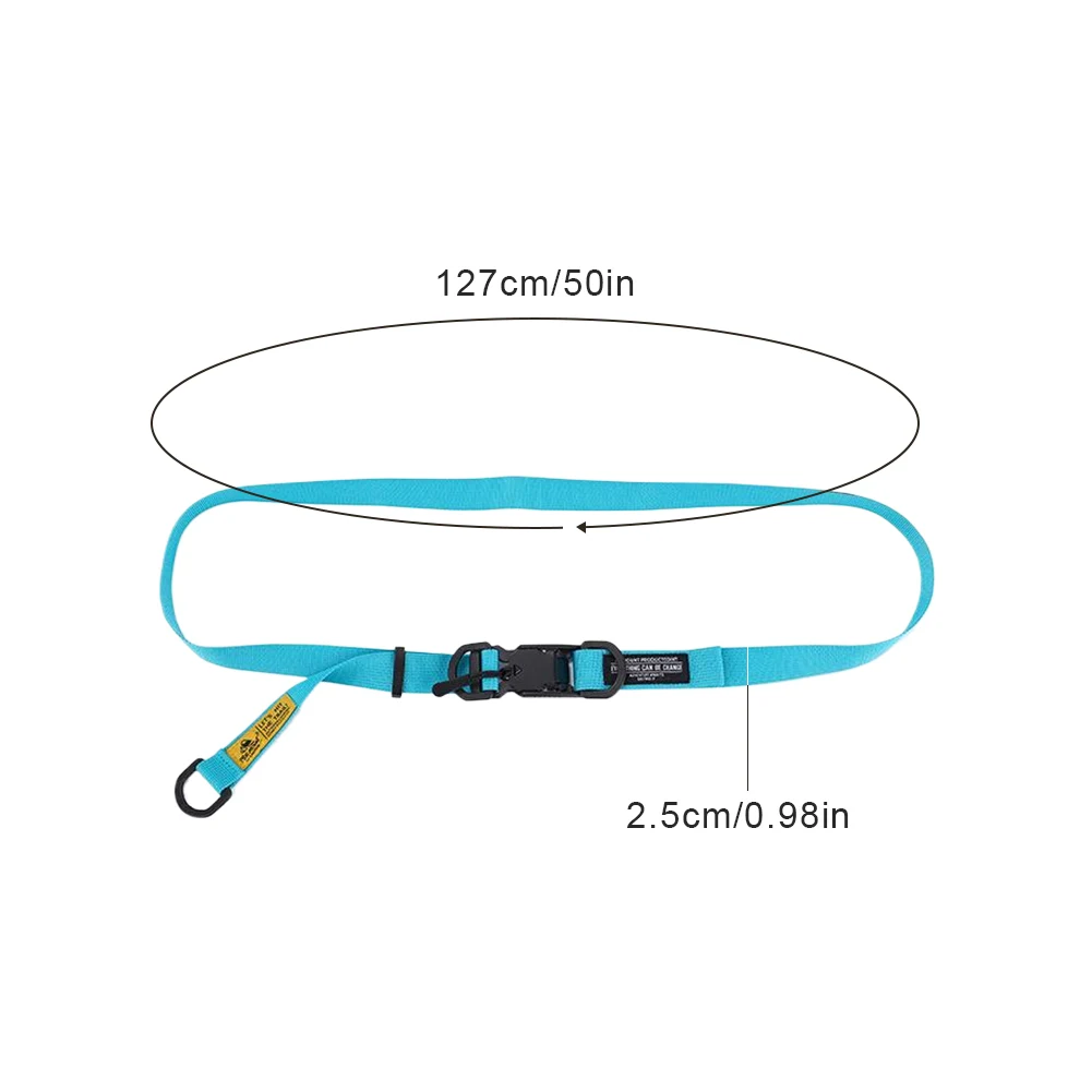 Nylon Magnetic Buckle Belt Quick Release Adjustable Waist Belt