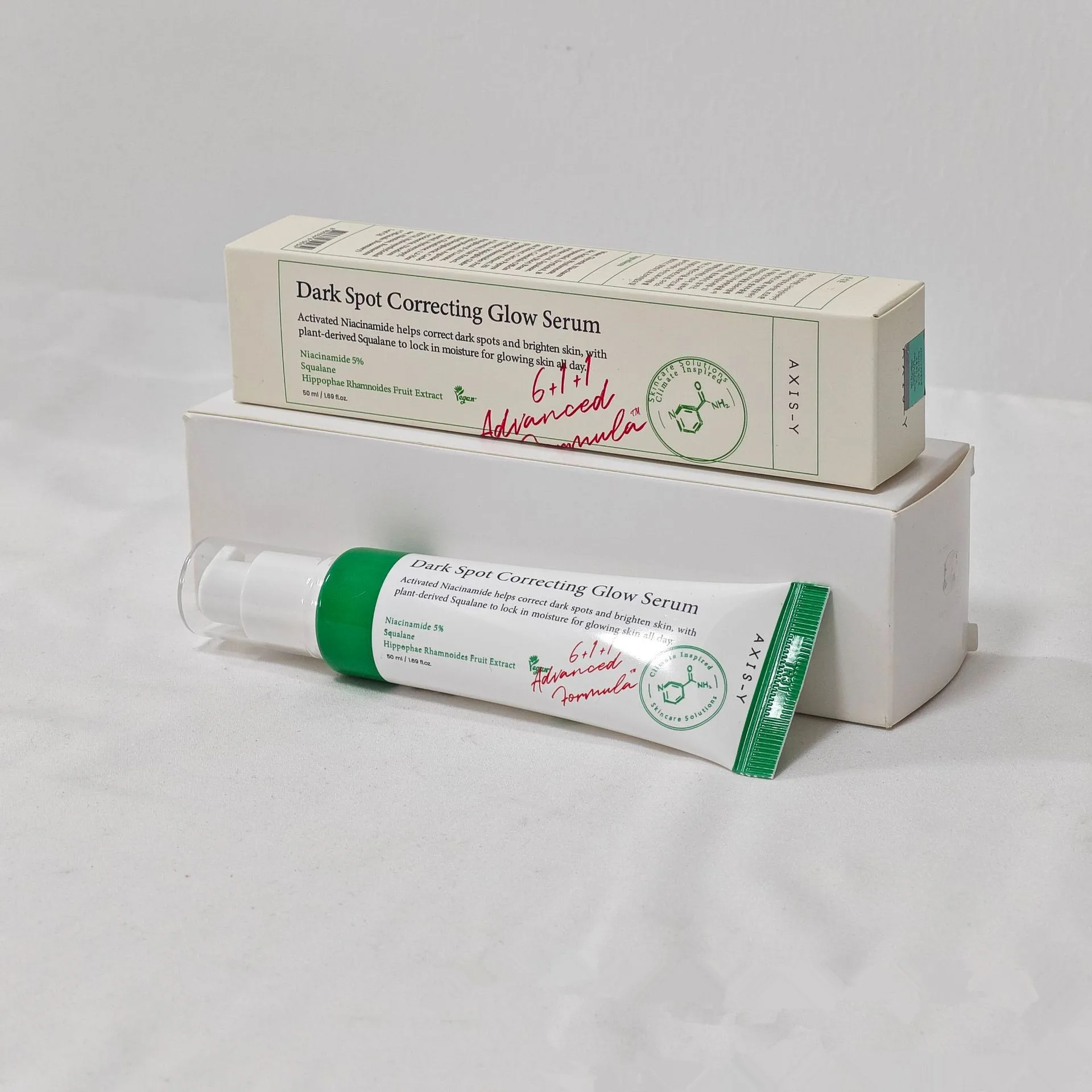 Korean AXIS-Y Dark Spot Correcting Glow Serum Reduce Pigmentation Issues Moisturizing And Brightening Essence Deep Nourish Skin